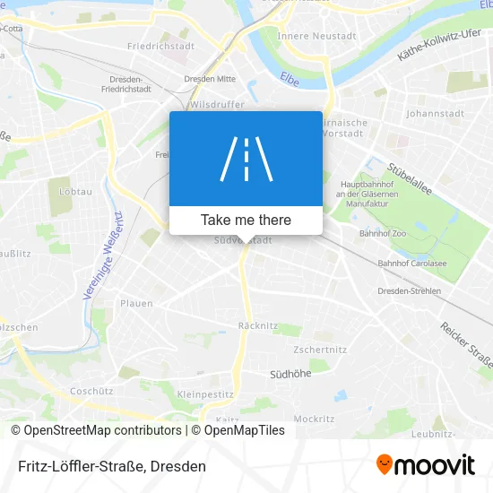 Карта Fritz-Löffler-Straße