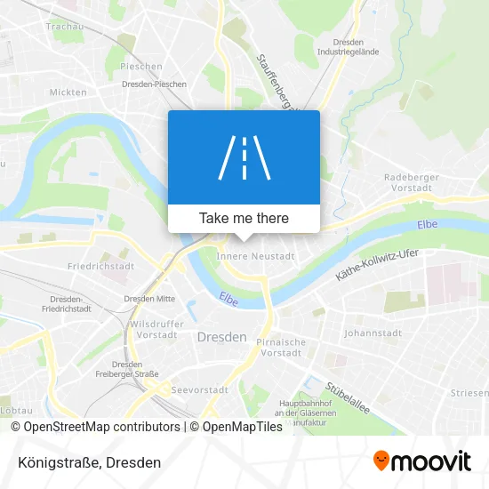 Карта Königstraße
