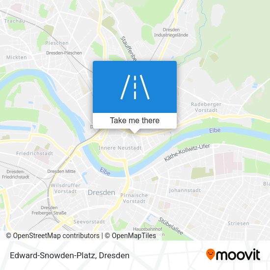 Edward-Snowden-Platz map
