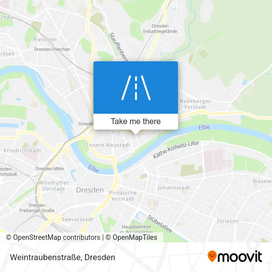 Карта Weintraubenstraße