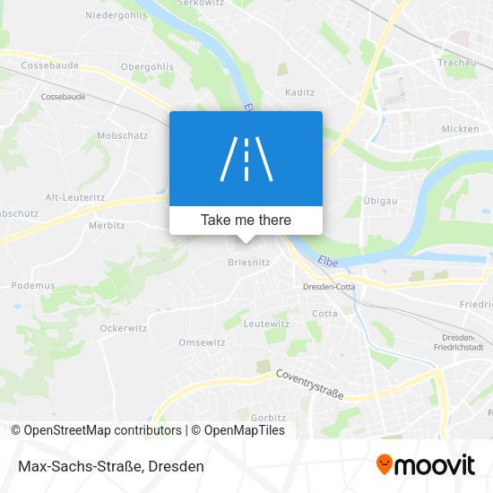 Max-Sachs-Straße map