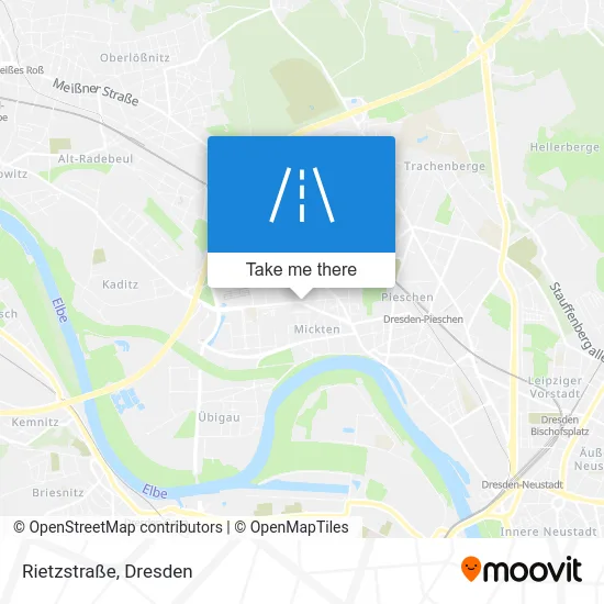 Rietzstraße map