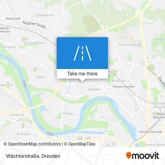 Wächterstraße map