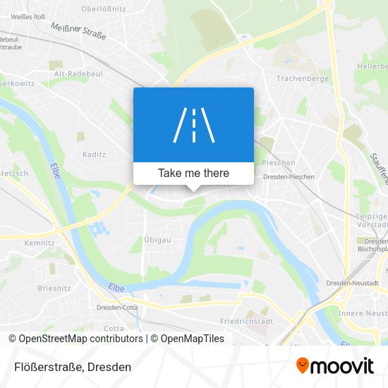 Flößerstraße map