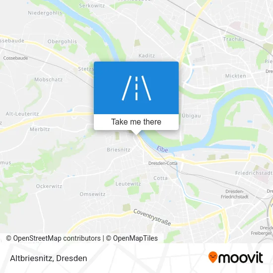 Карта Altbriesnitz
