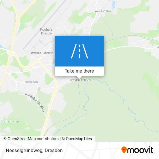 Карта Nesselgrundweg