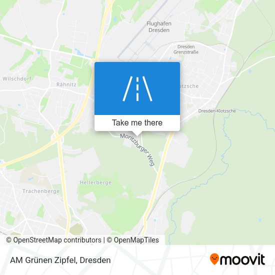 AM Grünen Zipfel map