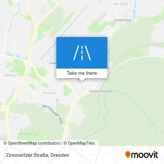 Карта Zinnowitzer Straße