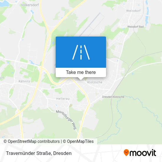 Карта Travemünder Straße