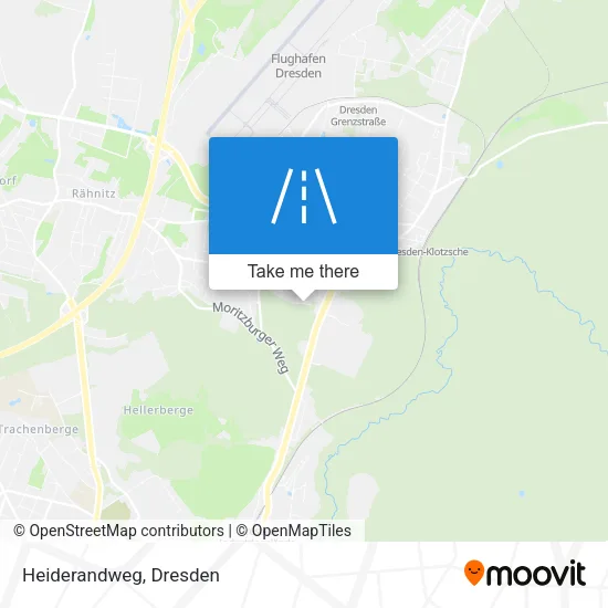 Карта Heiderandweg