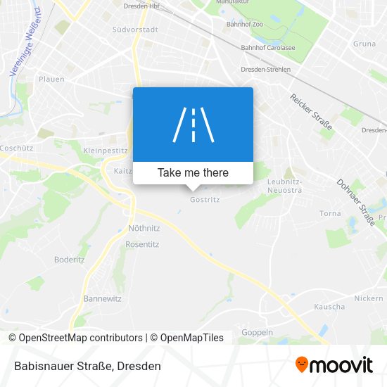 Babisnauer Straße map