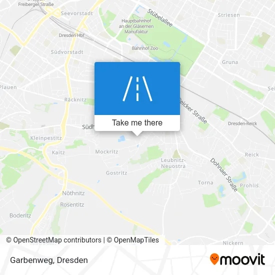 Карта Garbenweg