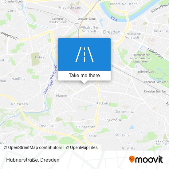 Hübnerstraße map