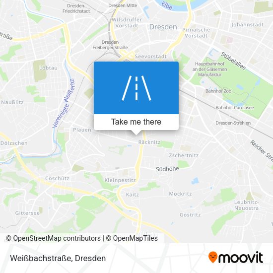 Weißbachstraße map