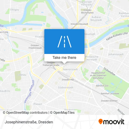 Карта Josephinenstraße