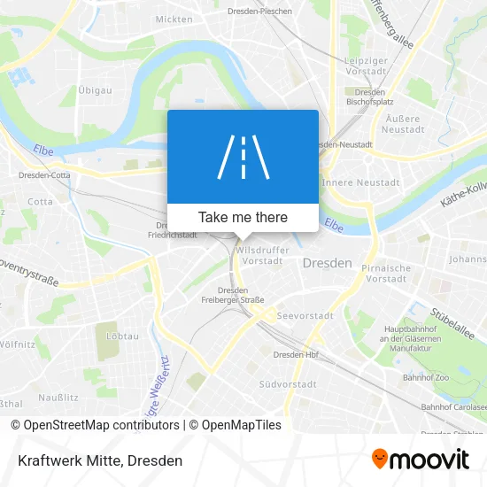 Карта Kraftwerk Mitte