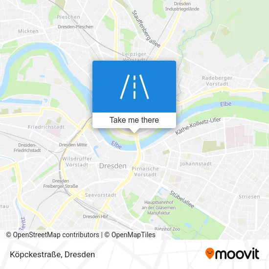 Карта Köpckestraße