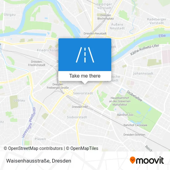 Карта Waisenhausstraße