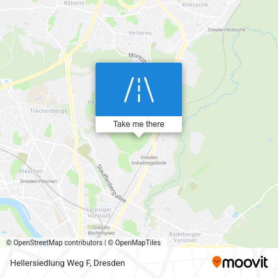 Hellersiedlung Weg F map
