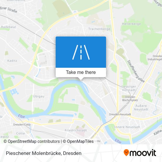 Pieschener Molenbrücke map