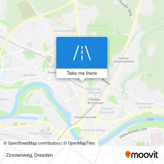 Карта Zinnienweg