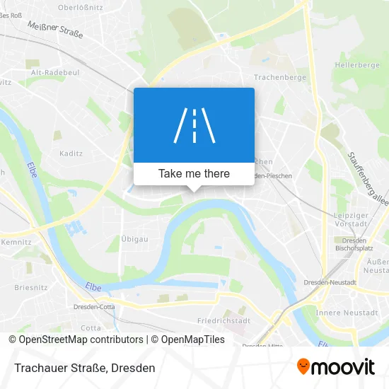 Карта Trachauer Straße