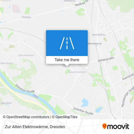 Карта Zur Alten Elektrowärme