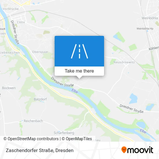 Карта Zaschendorfer Straße