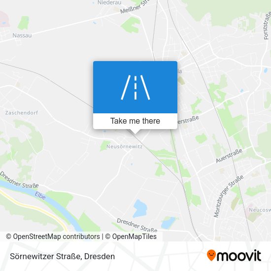 Sörnewitzer Straße map