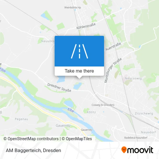 Карта AM Baggerteich