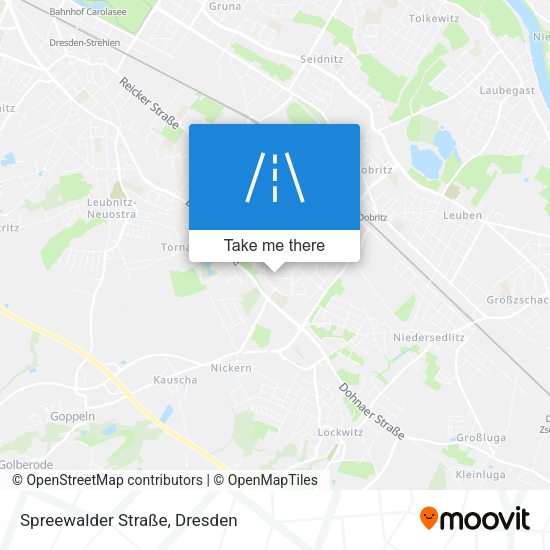 Spreewalder Straße map