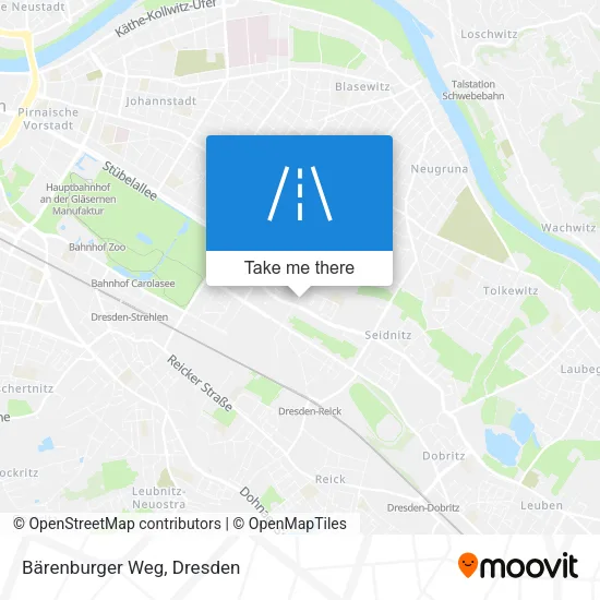 Карта Bärenburger Weg