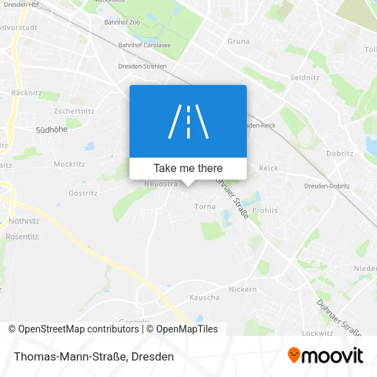 Карта Thomas-Mann-Straße