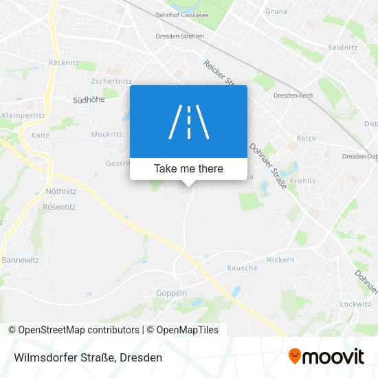 Wilmsdorfer Straße map