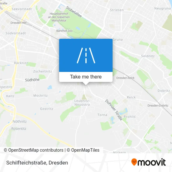 Карта Schilfteichstraße