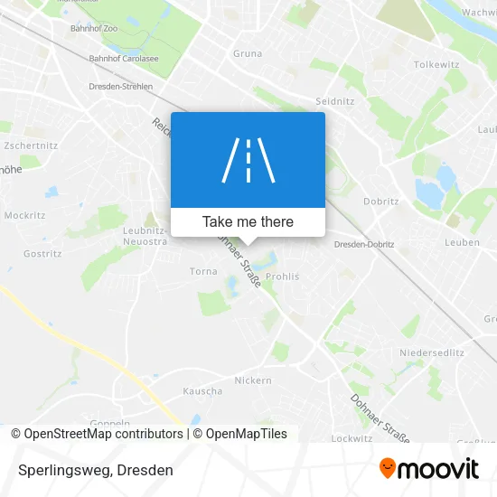 Карта Sperlingsweg