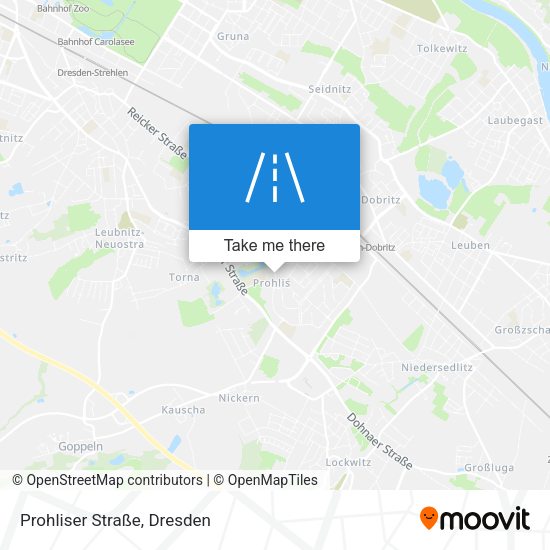 Prohliser Straße map