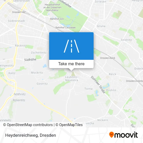 Карта Heydenreichweg