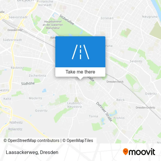 Laasackerweg map