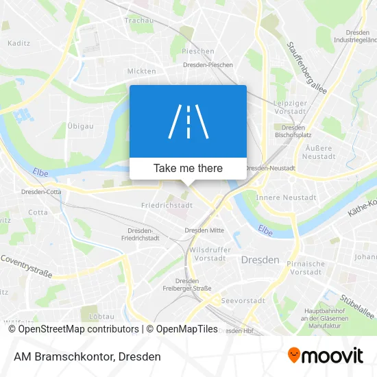 Карта AM Bramschkontor