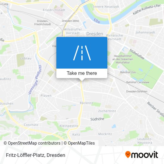 Fritz-Löffler-Platz map