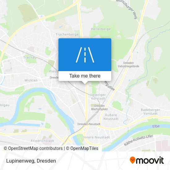Карта Lupinenweg