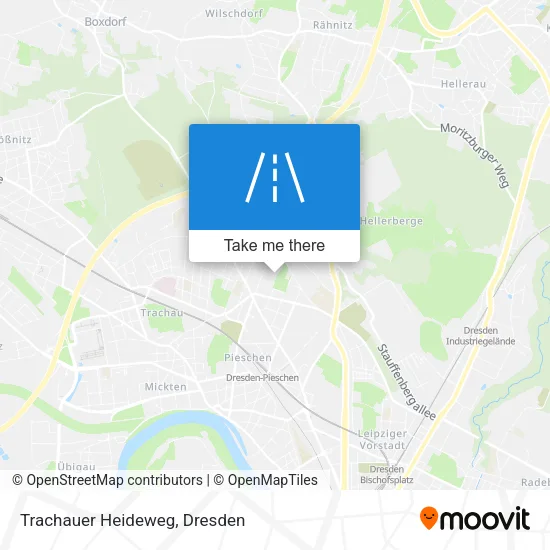 Карта Trachauer Heideweg