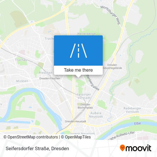 Seifersdorfer Straße map