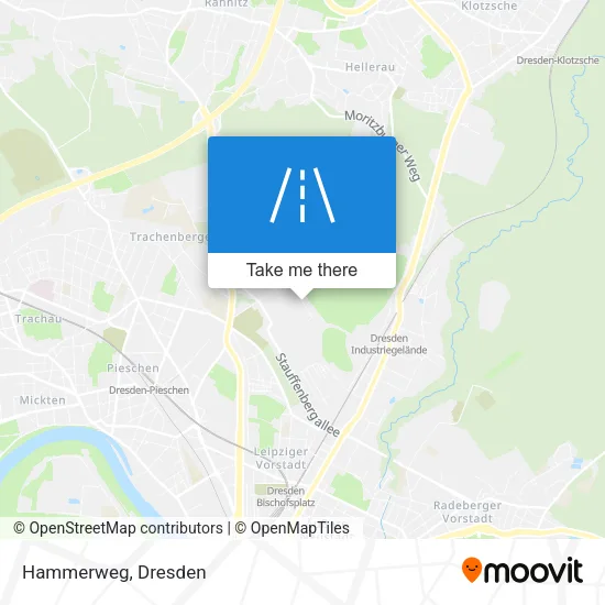 Карта Hammerweg