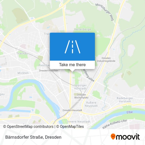 Bärnsdorfer Straße map