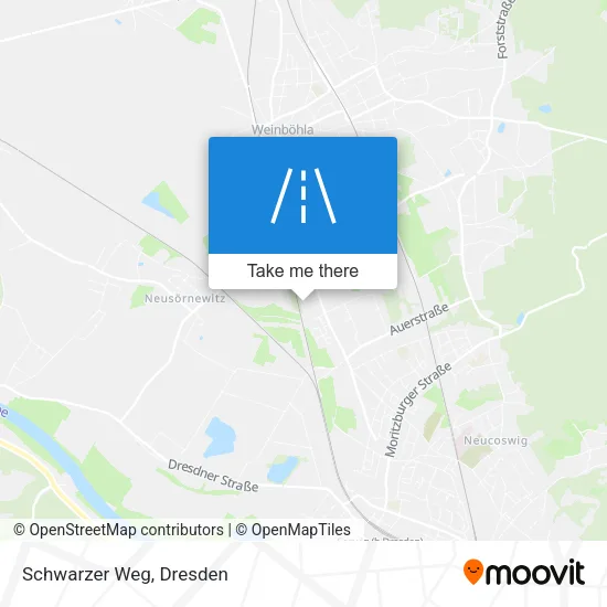 Карта Schwarzer Weg