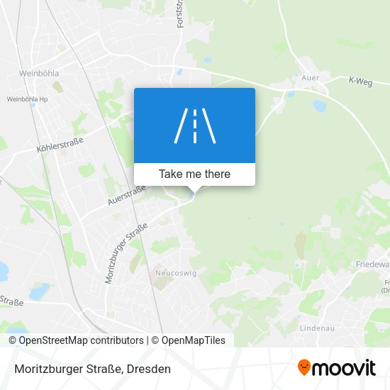 Moritzburger Straße map
