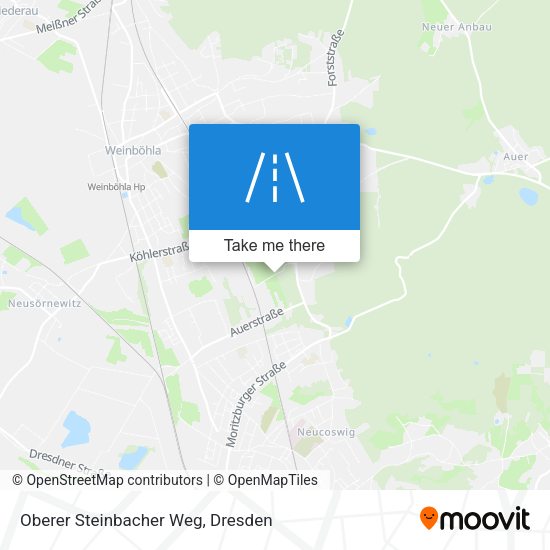 Oberer Steinbacher Weg map