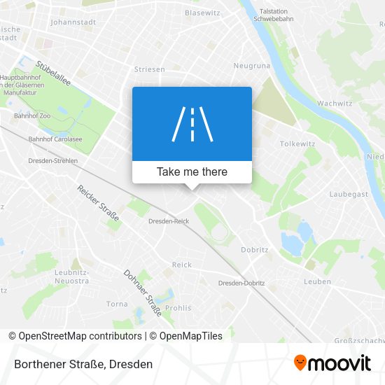 Borthener Straße map
